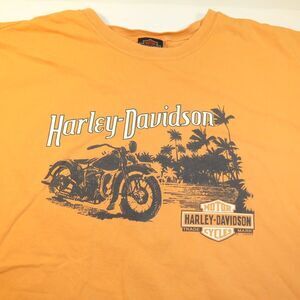 HARLEY DAVIDSON MOTORCYCLES JAMAICA BIKER T SHIRT Mens 3XL Viking
